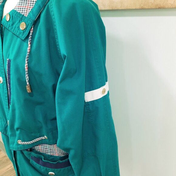 Vtg 80s reversible utility jacket - 2 coats in 1! - Picture 10 of 14